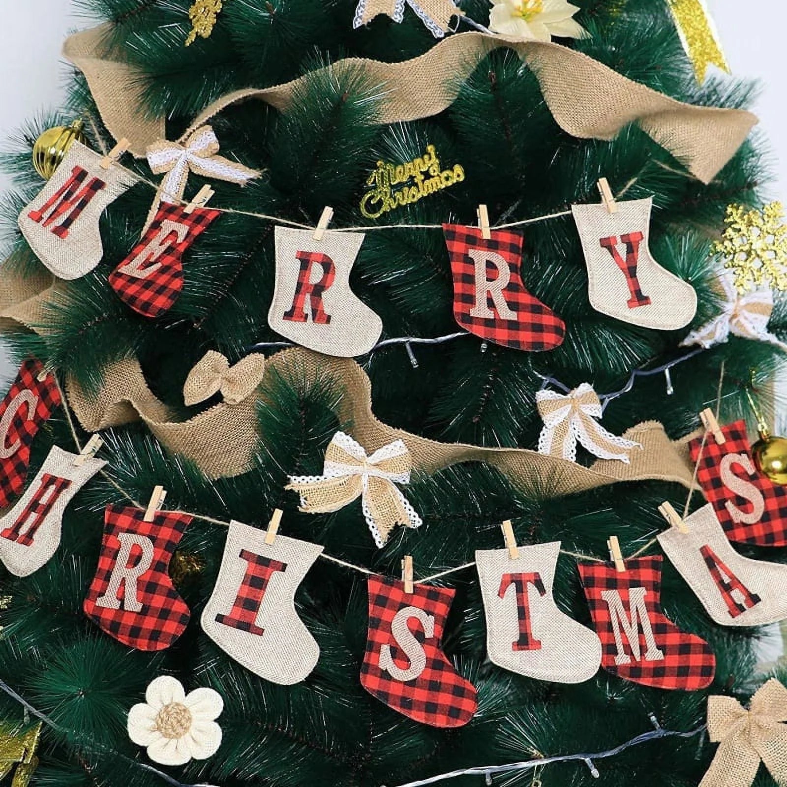 Christmas Banner Merry Christmas Flag Christmas Decorations for Home Christmas Ornaments Navidad Noel